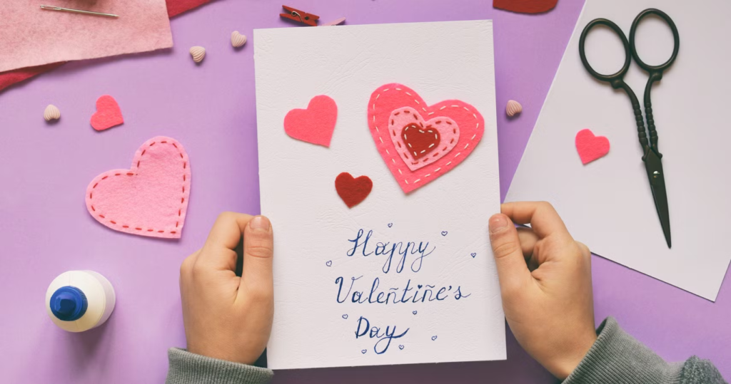 Write in Valentine Day Card